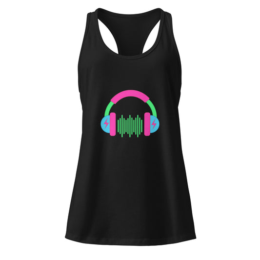 Women’s fitted racerback tank top